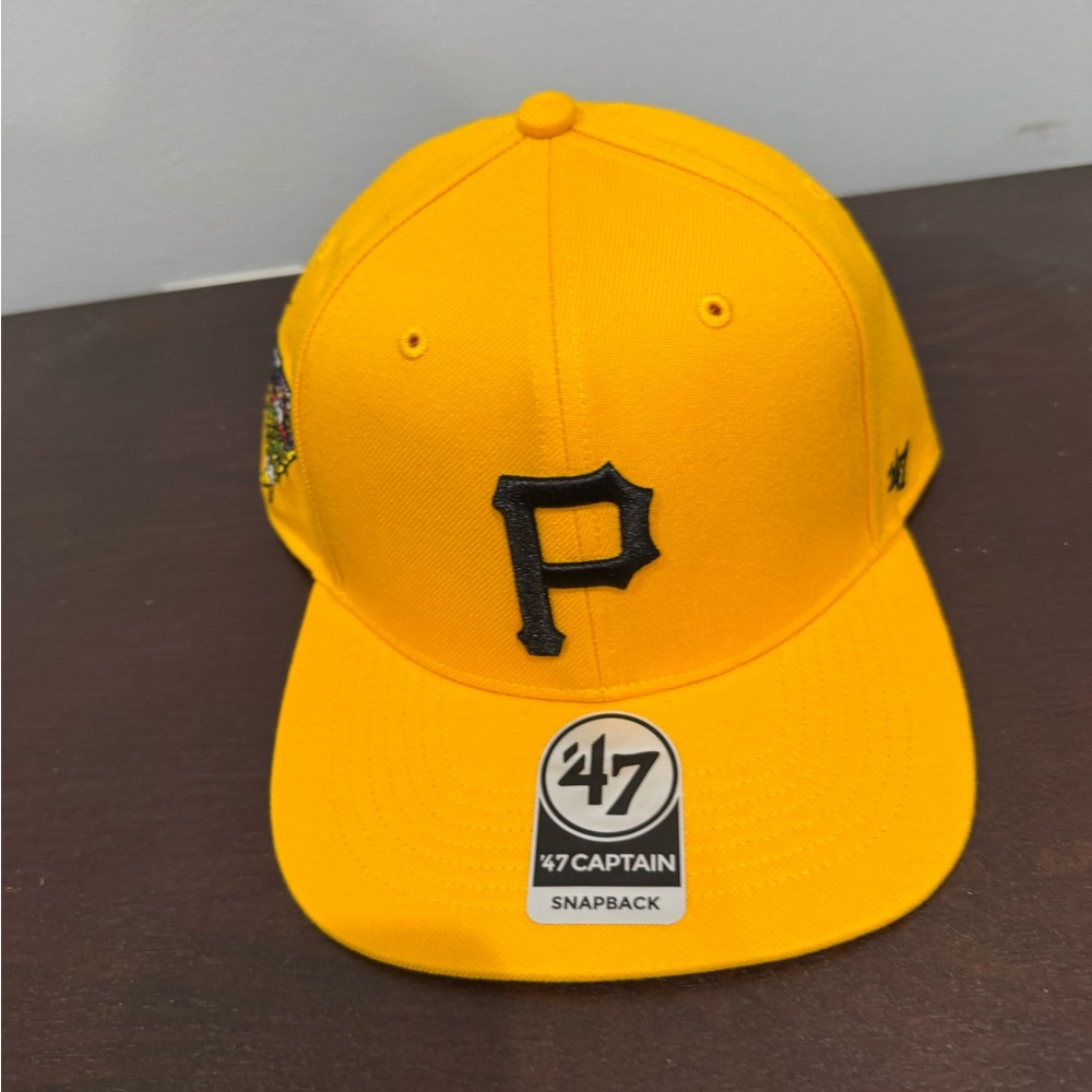 Pirates Yellow '47 Captain Snapback Hat